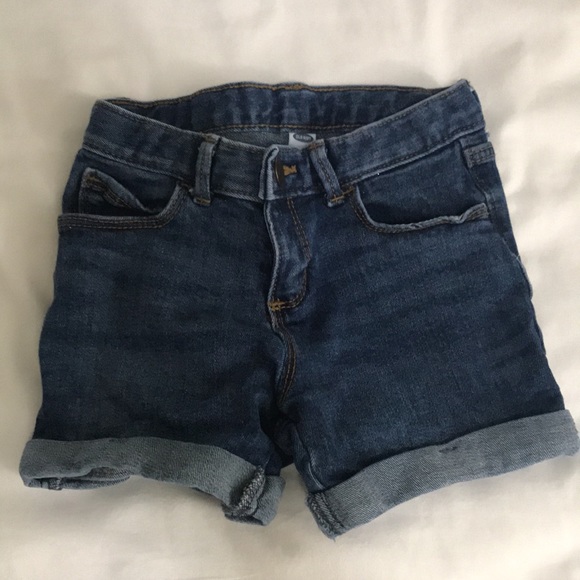 🩳 2 Old Navy Toddler Girl Denim Shorts 5T - Picture 6 of 10